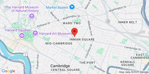 Map of 237 Hampshire St. Cambridge, MA 02139