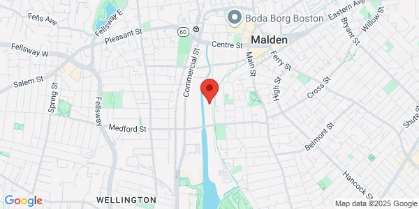 Map of 195 Canal St Malden, MA 02148