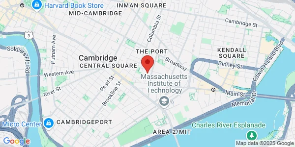 Map of 119 Windsor St Cambridge, MA 02139