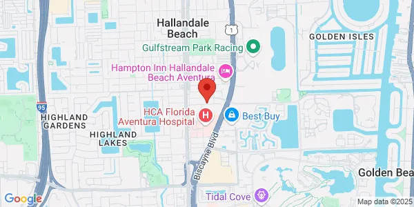 Map of 2801 NE 213th St Ste 101 Aventura, FL 33180