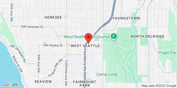 Map of 4550 Fauntleroy Way SW Ste 100 Seattle, WA 98126