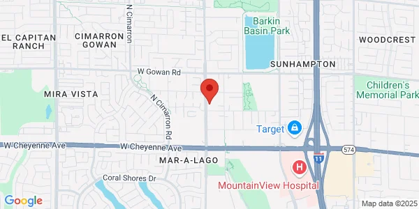 Map of 3424 N Buffalo Dr Ste 100 Las Vegas, NV 89128