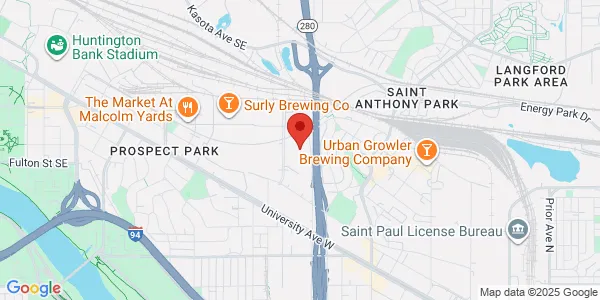 Map of 1000 Westgate Dr Saint Paul, MN 55114
