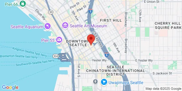Map of 701 Fifth Ave Ste 4900 Seattle, WA 98104