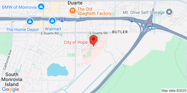 Map of 1500 E Duarte Rd Duarte, CA 91010