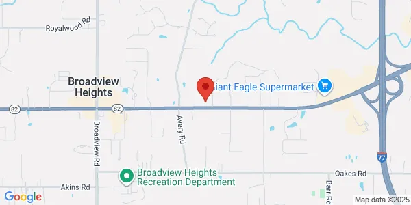 Map of 2001 E Royalton Rd Broadview Heights, OH 44147