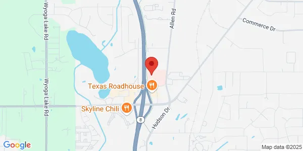 Map of 4300 Allen Rd Stow, OH 44224