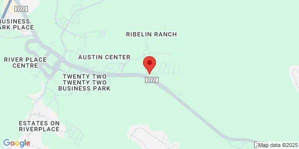 Map of 7011 Ribelin Ranch Dr Austin, TX 78750
