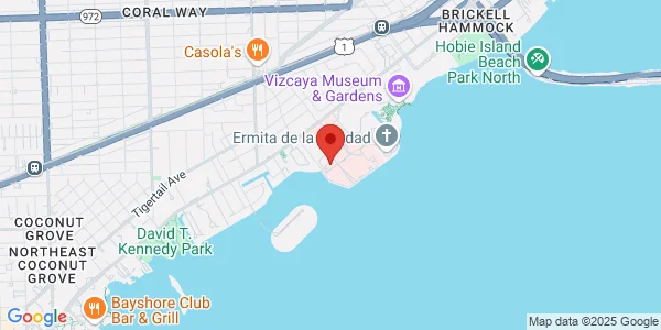 Map of 3683 S Miami Ave Ste 400 Miami, FL 33133
