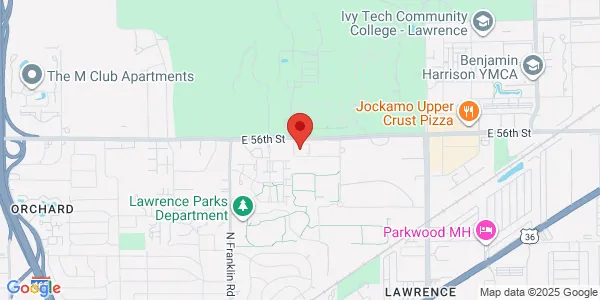Map of 8315 East 56th St Ste 100 Indianapolis, IN 46216