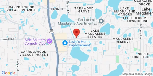 Map of 3343 W Fletcher Ave Tampa, FL 33618