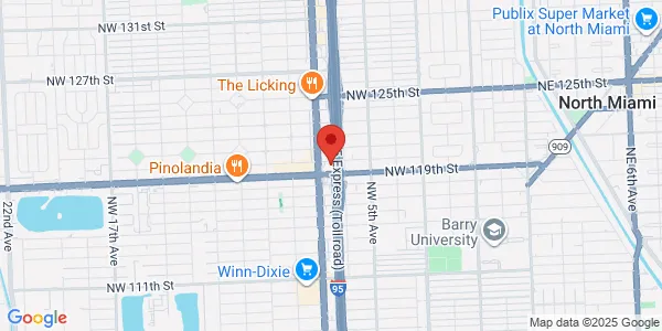 Map of 650 NW 120th St Miami, FL 33168