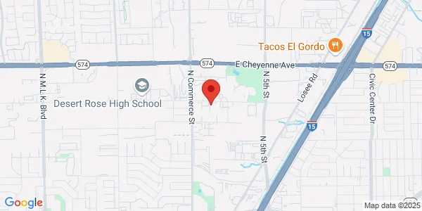 Map of 151 W Brooks North Las Vegas, NV 89030