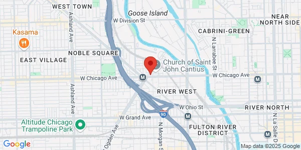 Map of 1030 W Chicago Ave Chicago, IL 60622