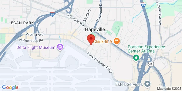 Map of 3580 Atlanta Ave Atlanta, GA 30354