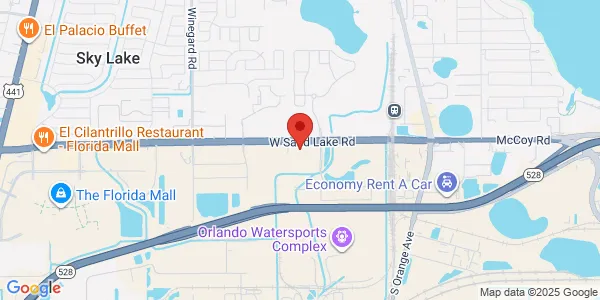 Map of 8010 Sunport Dr Ste 116 Orlando, FL 32809