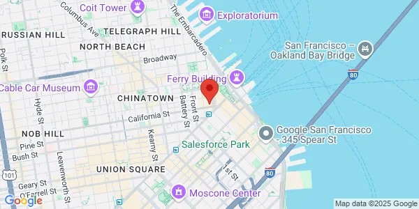 Map of 26 California St San Francisco, CA 94104