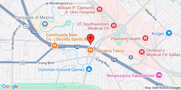 Map of 2920 N Stemmons Fwy Dallas, TX 75247