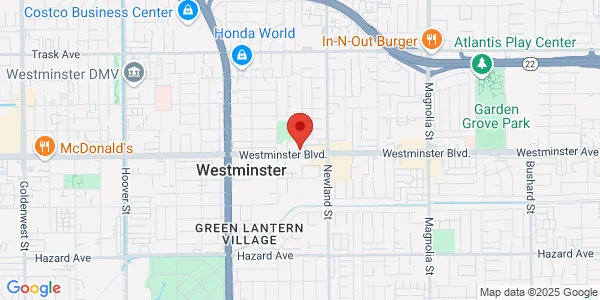 Map of 8341 Westminster Blvd Ste 102 Westminster, CA 92683