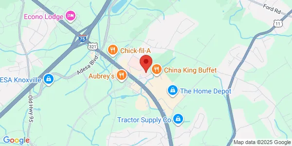 Map of 423 Medical Park Dr Ste 300 Lenoir City, TN 37772