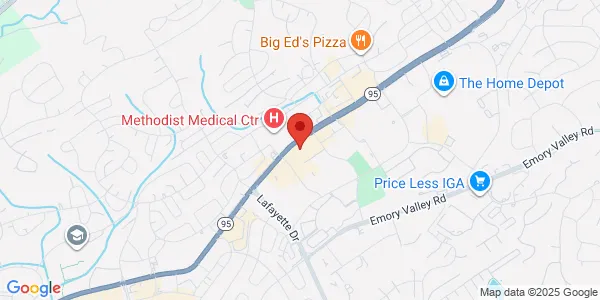 Map of 991 Oak Ridge Tpke Oak Ridge, TN 37831