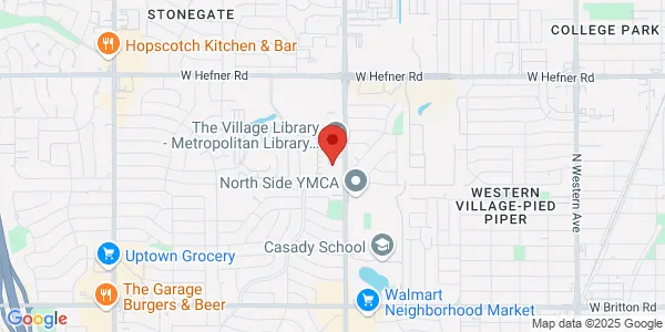 Map of 10255 N Pennsylvania Ave Oklahoma City, OK 73120