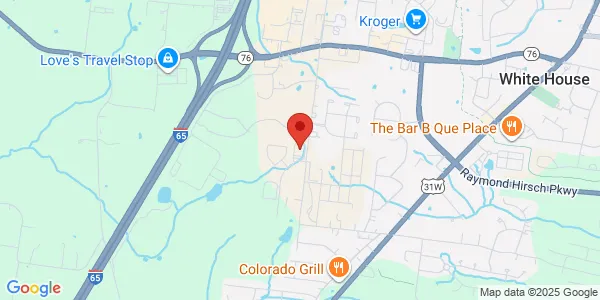 Map of 491 N Sage Rd Ste 800 White House, TN 37188