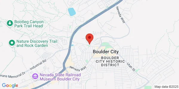Map of 1400 Colorado St Boulder City, NV 89005