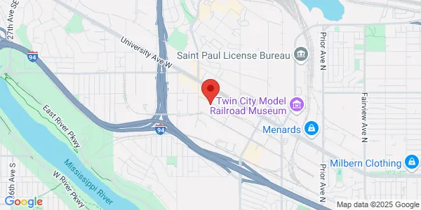 Map of 2300 Myrtle Ave Saint Paul, MN 55114