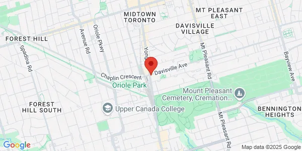 Map of 1901 Yonge Street Unit 4 Toronto, ON M4S 1Y6 Canada
