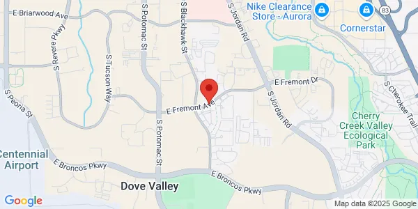Map of 14251 E Fremont Ave Englewood, CO 80112