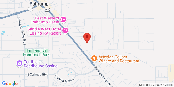 Map of 1397 South Loop Rd Pahrump, NV 89048