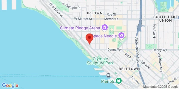 Map of 111 W John St Ste 203A Seattle, WA 98119