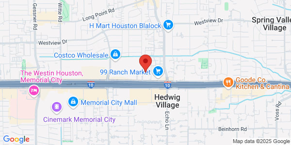Map of 9432 Katy Fwy Ste 400 Houston, TX 77055