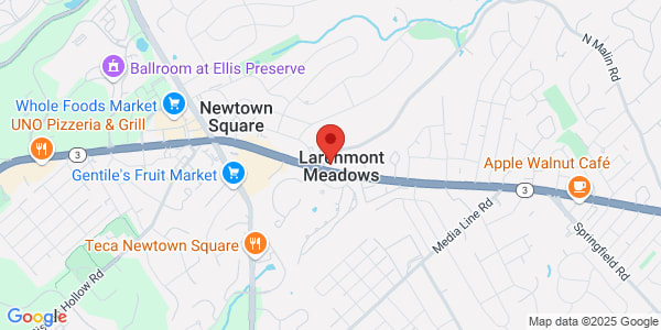 Map of 3475 W Chester Pike Newtown Square, PA 19073