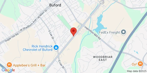 Map of 2140 Buford Hwy Ste 108 Buford, GA 30518