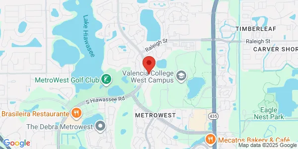 Map of 1603 S Hiawassee Rd Orlando, FL 32835