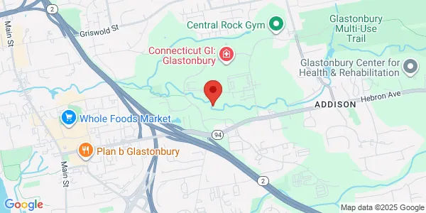 Map of 110 National Dr Glastonbury, CT 06033