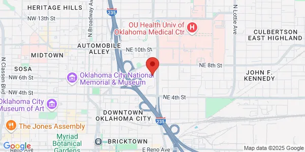 Map of 755 Research Pkwy Ste 510 Oklahoma City, OK 73104