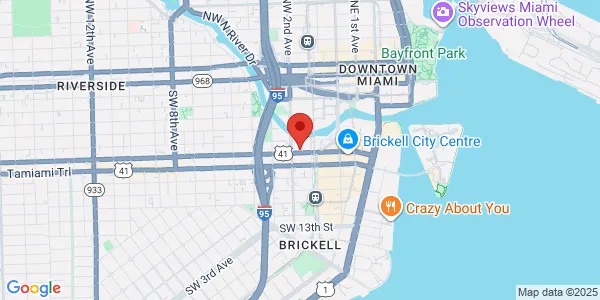 Map of 175 SW 7th St Ste 1403 Miami, FL 33130