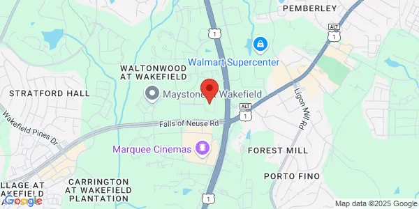 Map of 11200 Governor Manly Way Ste 309 Raleigh, NC 27614