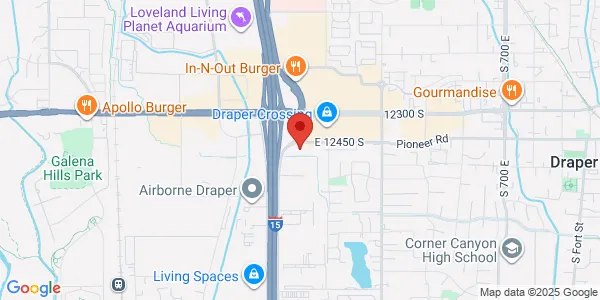 Map of 12473 Minuteman Dr Draper, UT 84020