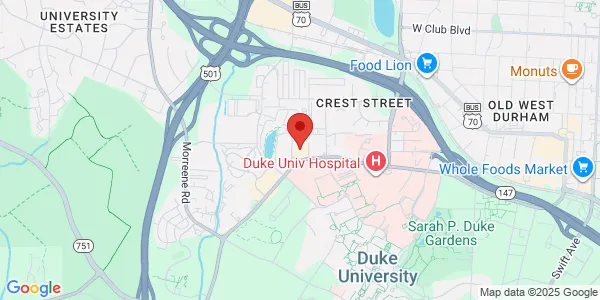 Map of 2608 Erwin Rd Ste 300 Durham, NC 27705