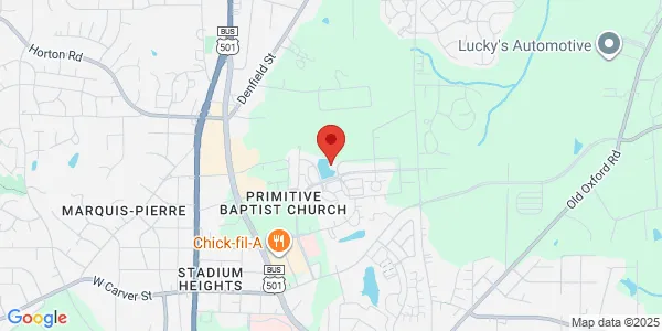 Map of 4309 Medical Park Dr Durham, NC 27704