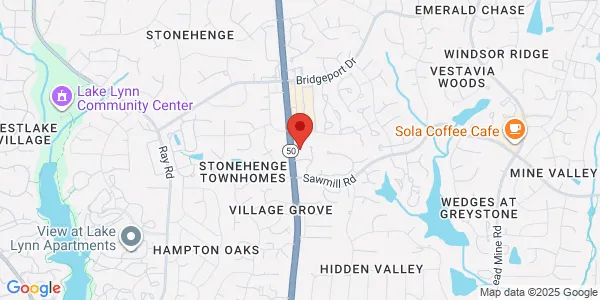 Map of 7200 Creedmoor Rd Ste 208 Raleigh, NC 27613