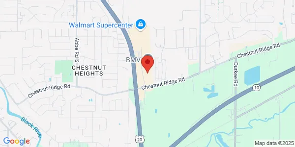 Map of 303 Chestnut Commons Dr Fl 2 Elyria, OH 44035