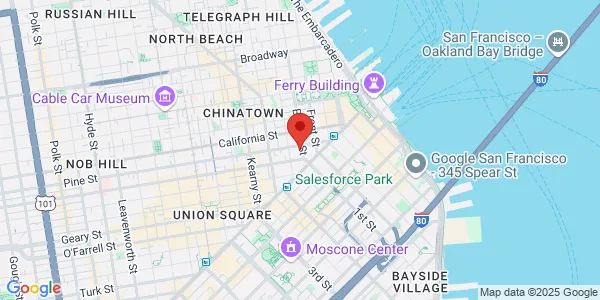Map of 77 Battery St Fl 3 San Francisco, CA 94111