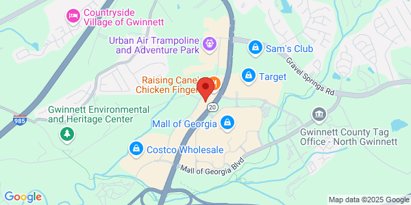 Map of 3276 Buford Dr Ste 200 Buford, GA 30519