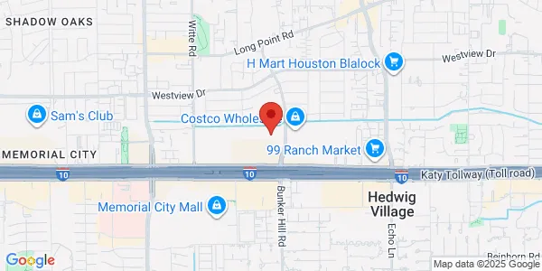 Map of 9778 Katy Fwy Ste 100 Houston, TX 77055