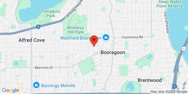 Map of 175 Davy St Suite 3B Booragoon Western Australia 6163 Australia